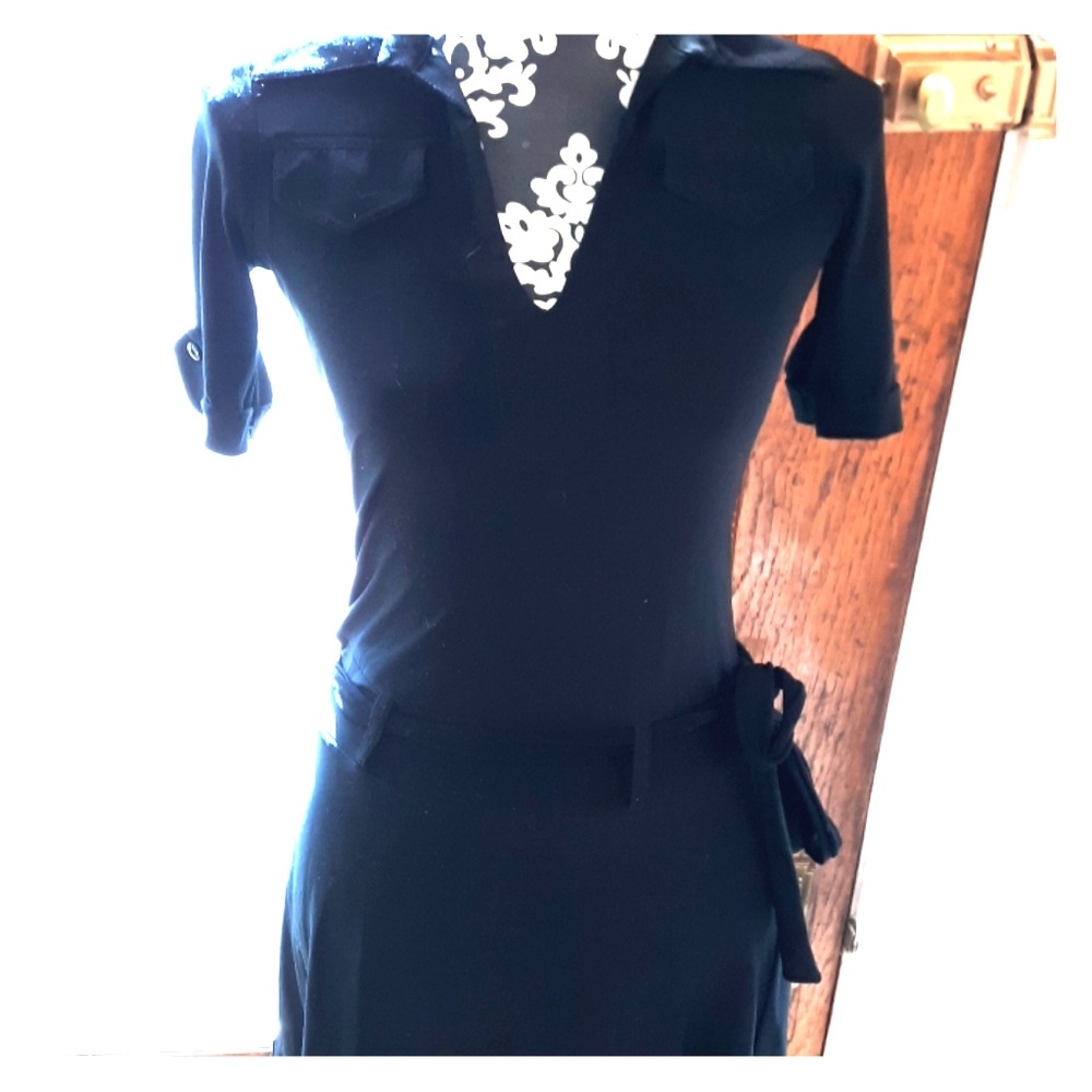 Black cocktail/servers dress